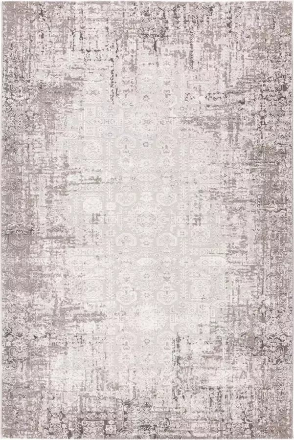 Decor24-OB Modern laagpolig vloerkleed Phoenix Taupe 120x170 cm