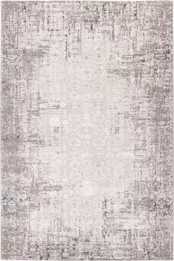 Decor24-OB Modern laagpolig vloerkleed Phoenix Taupe 80x150 cm