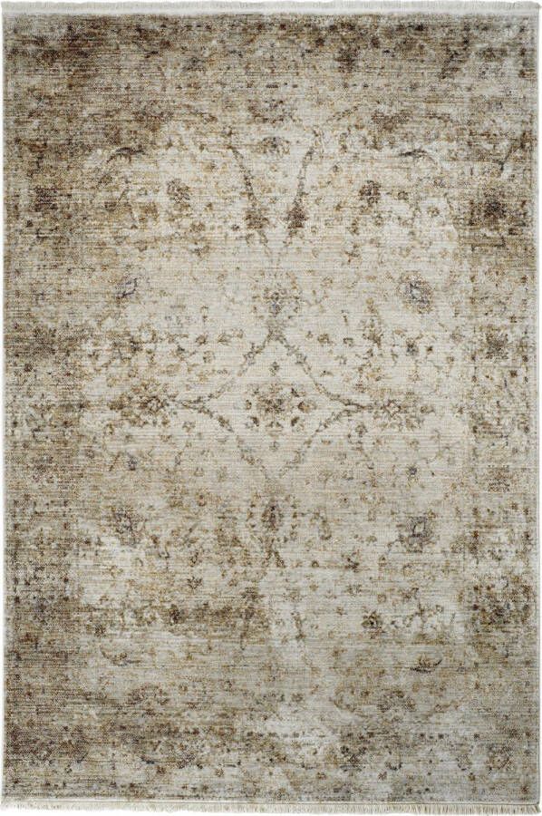 decor24-OB Vintage designer vloerkleed Laos beige 200x285 cm