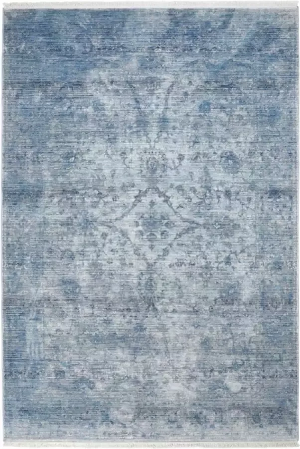Decor24-OB Vintage designer vloerkleed Laos blauw 200x285 cm - Foto 2