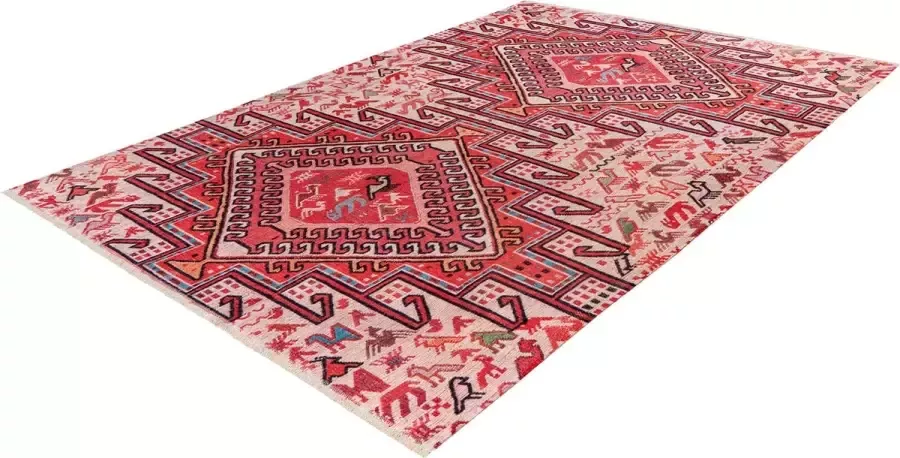 Decor24-OB Vintage vloerkleed Ethno Multikleur 264 150x230 cm