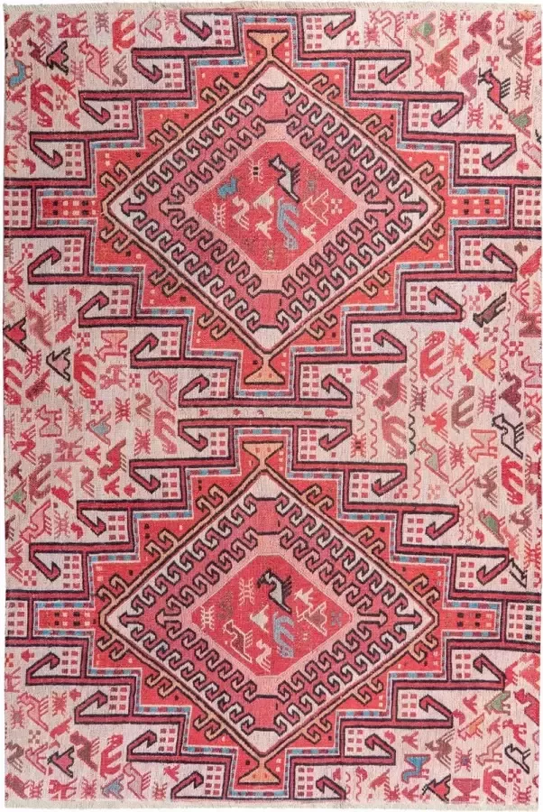 Decor24-OB Vintage vloerkleed Ethno Multikleur 264 200x290 cm - Foto 1