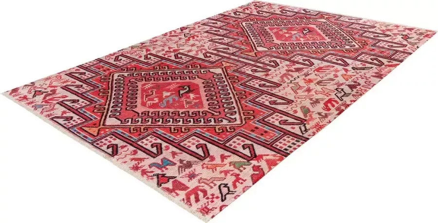 Decor24-OB Vintage vloerkleed Ethno Multikleur 264 75x150 cm