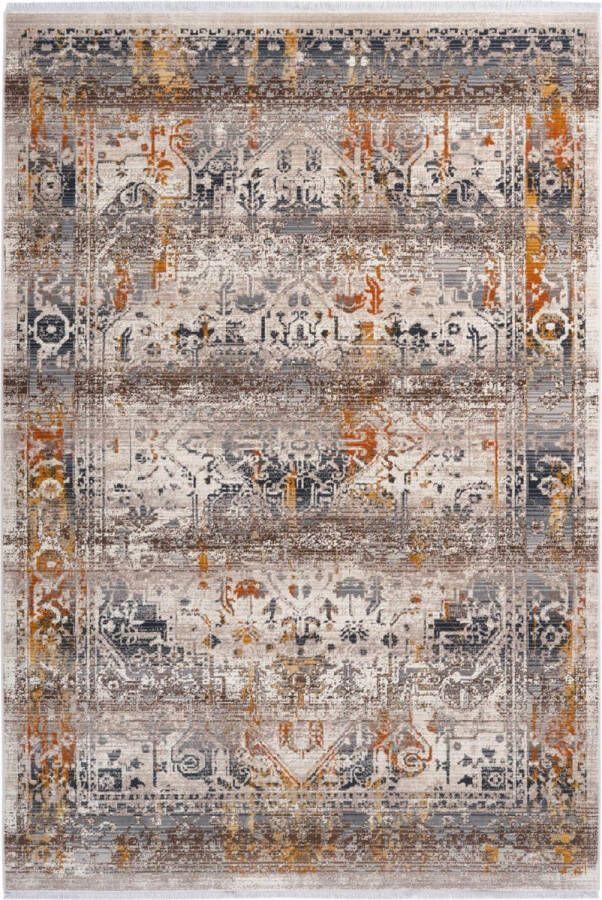 Decor24-OB Vintage vloerkleed Inca Taupe 357 120x170 cm