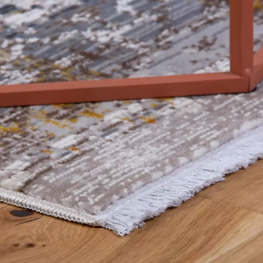 Decor24-OB Vintage vloerkleed Inca Taupe 357 80x150 cm