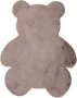 Decor24-OB Zacht en wasbaar kinderkamer vloerkleed Luna Teddy 97x78 cm - Thumbnail 1