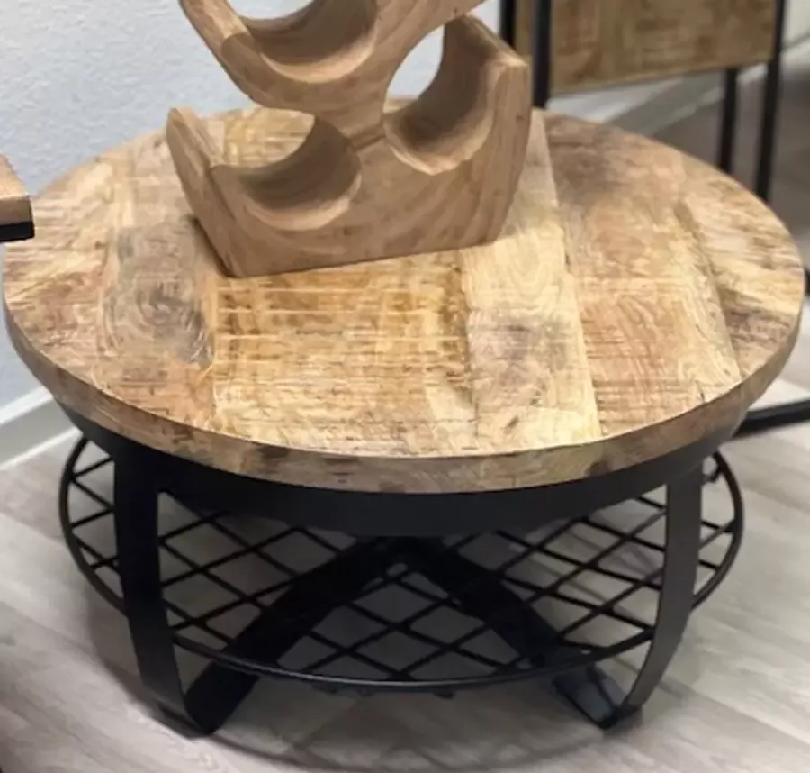 Decoratie en more Anne salontafel 65cm staa