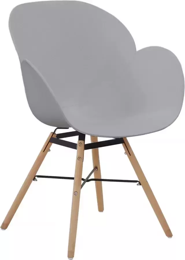 Decorenmeer Amalia 110 stoel set van 2 grijs