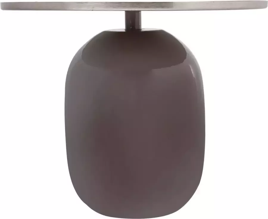 Decorenmeer Bijzettafel Art Deco 525 grijs zilver