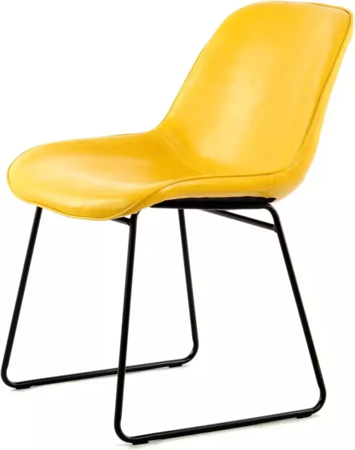 Decorenmeer Cora 110 stoel set van 2 geel
