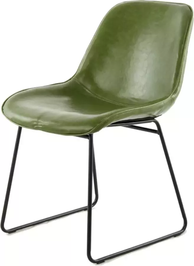 Decorenmeer Cora 110 stoel set van 2 groen