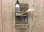 Decoshoppen.nl Wandrek riet Wall Decoration Wand decoratie Rattan Opberg plank Wandrek Rieten Opberg Keuken Badkamer - Thumbnail 1