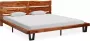 Decoways Bedframe boomstam massief acaciahout 200 cm - Thumbnail 1