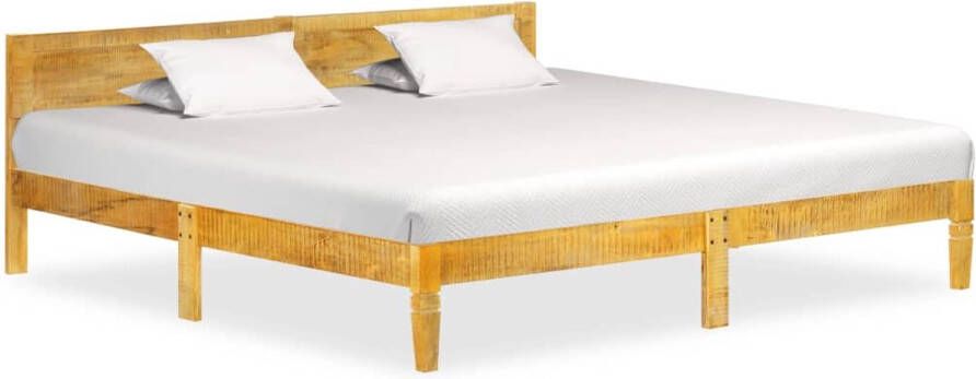 Decoways Bedframe massief mangohout 200 cm