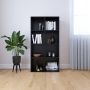 Decoways Boekenkast dressoir 66x30x130 cm spaanplaat zwart - Thumbnail 2