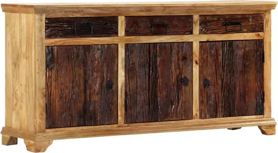 Decoways Dressoir 150x40x76 cm massief mangohout