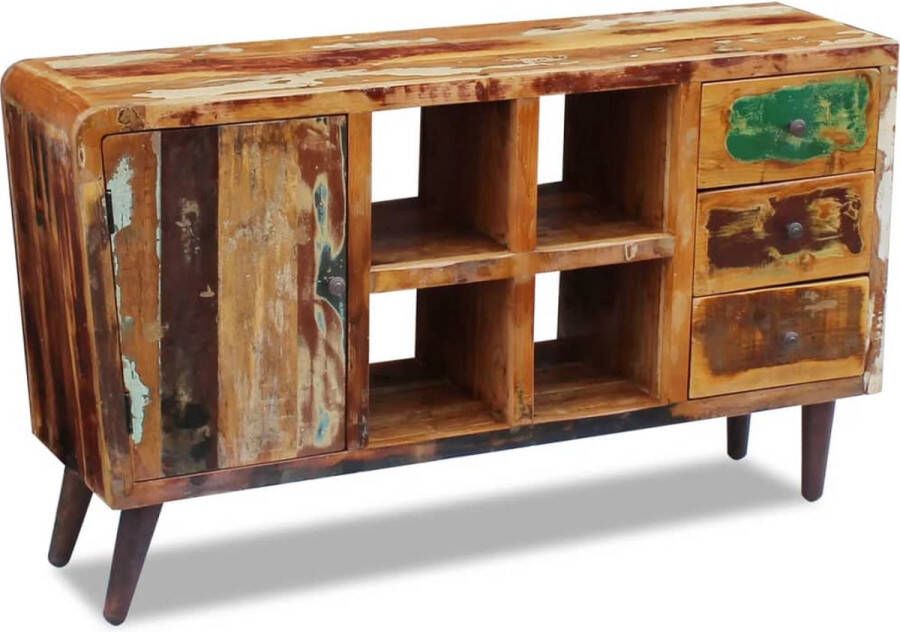 Decoways Dressoir 150x40x86 cm massief gerecycled hout