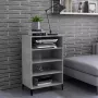 Decoways Dressoir 57x35x90 cm spaanplaat betongrijs - Thumbnail 1