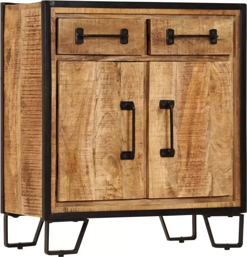 Decoways Dressoir 65x30x70 cm massief mangohout