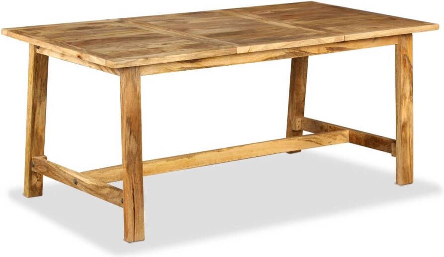 Decoways Eettafel 180 cm massief mangohout