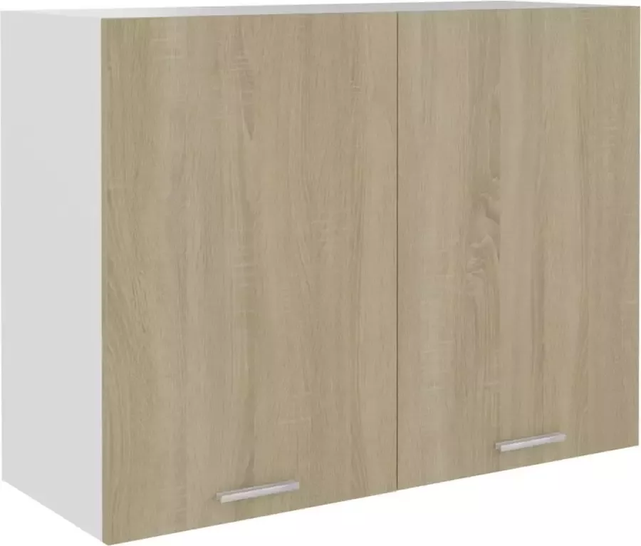 Decoways Hangkast 80x31x60 cm spaanplaat sonoma eikenkleurig