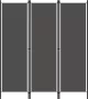 Decoways Kamerscherm met 3 panelen 150x180 cm antraciet - Thumbnail 1
