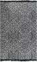 Decoways Kelim vloerkleed met patroon 120x180 cm katoen grijs - Thumbnail 1