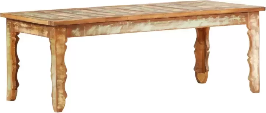 Decoways Salontafel 110x50x40 cm massief gerecycled hout