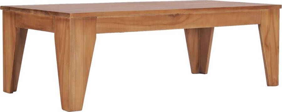 Decoways Salontafel 120x60x40 cm massief teakhout