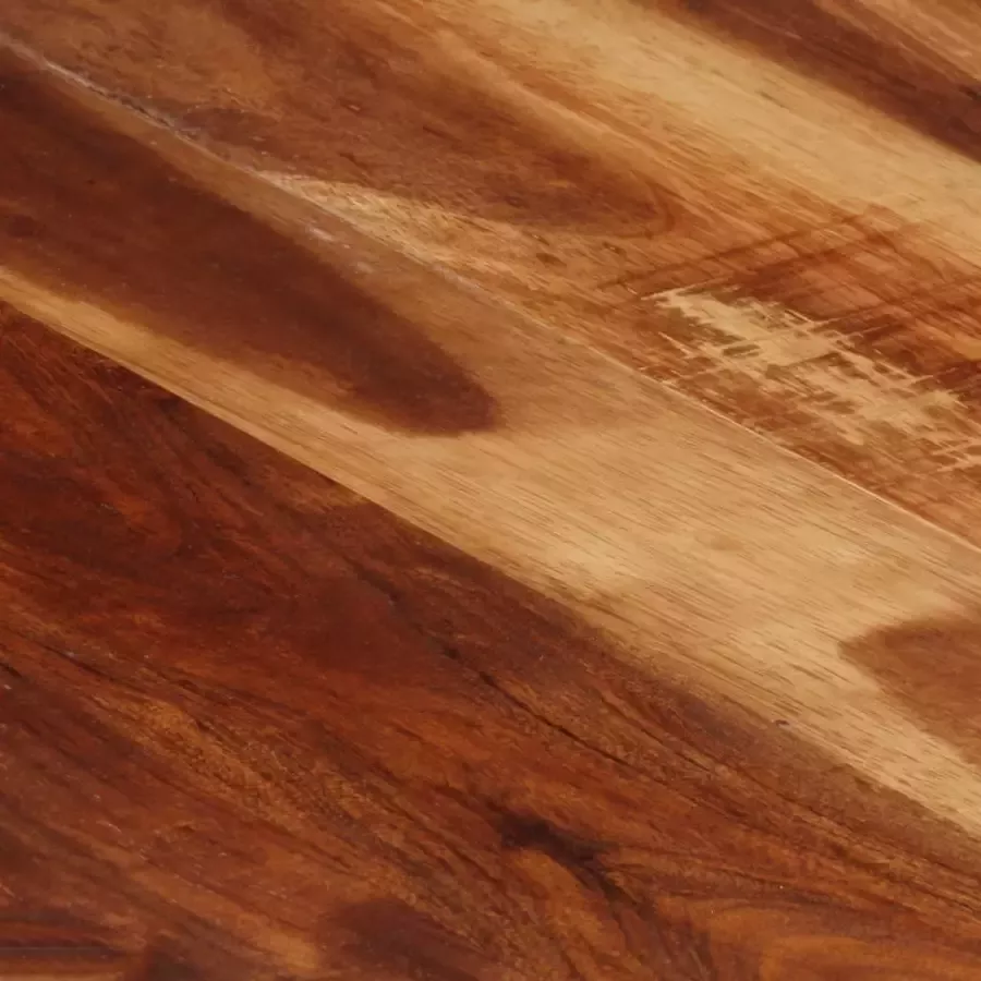 Decoways Salontafel 140x70x40 cm massief hout met sheesham afwerking