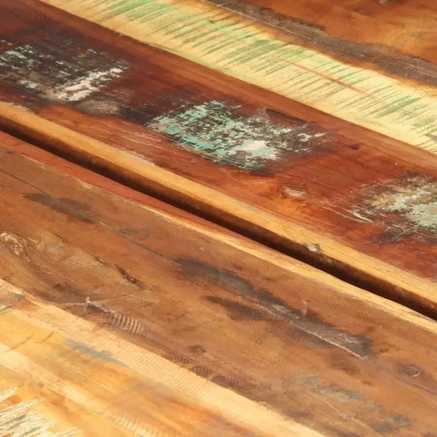 Decoways Salontafel 142x90x42 cm massief gerecycled hout