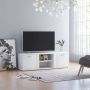 Decoways Tv-meubel 120x34x37 cm spaanplaat wit - Thumbnail 1