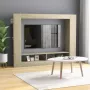 Decoways Tv-meubel 152x22x113 cm spaanplaat sonoma eikenkleurig - Thumbnail 1