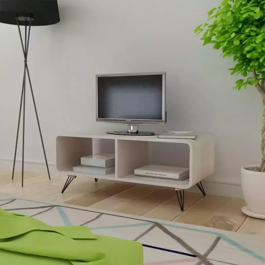 Decoways Tv-meubel 90x39x38 5 hout grijs