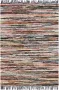 Decoways Vloerkleed chindi handgeweven 80x160 cm leer meerkleurig - Thumbnail 2