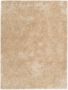 Decoways Vloerkleed shaggy hoogpolig 120x160 cm beige - Thumbnail 2