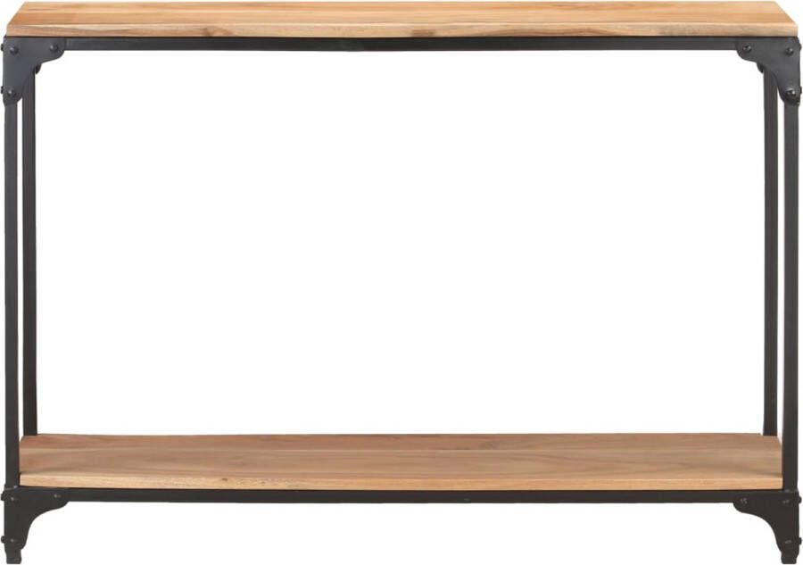 Decoways Wandtafel 110x30x75 cm massief acaciahout