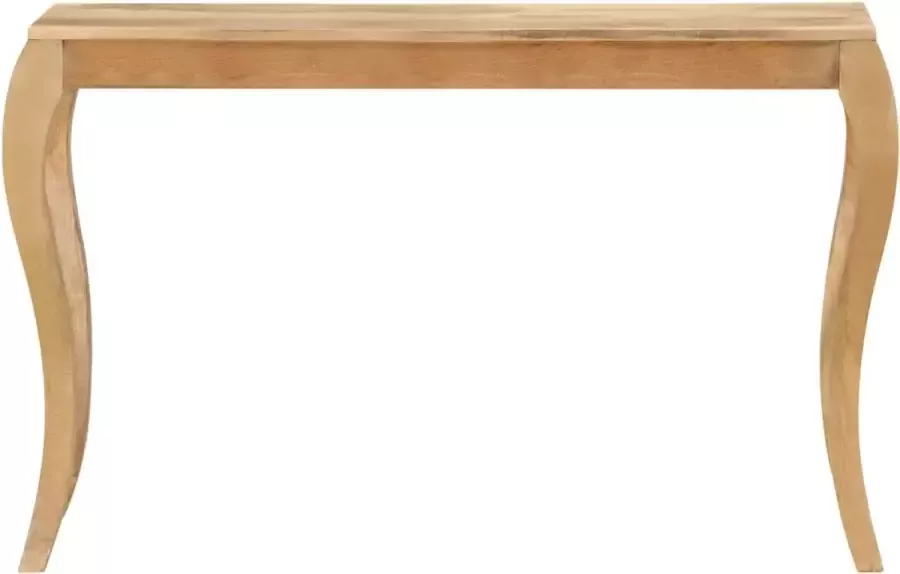 Decoways Wandtafel 118x38x76 cm massief mangohout