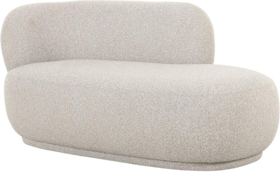 Déja Living DÉJA Living Daybed Gjøvik Hout Stof Beige 160x69x82cm