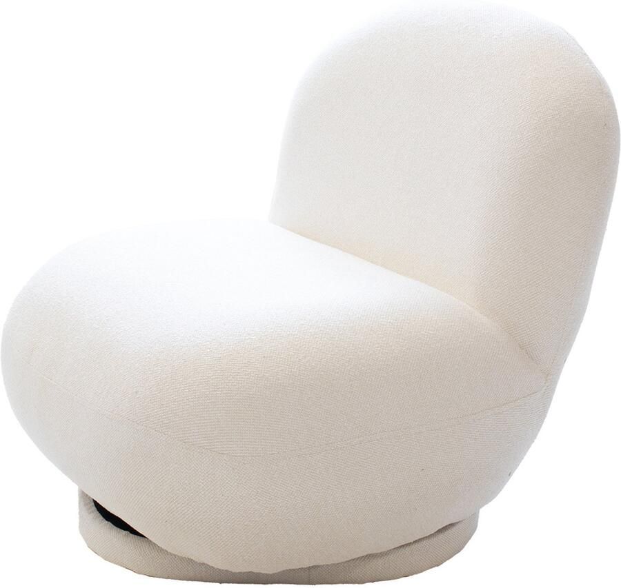 Déja Living DÉJA Living Draaifauteuil Boone Stof Off-White