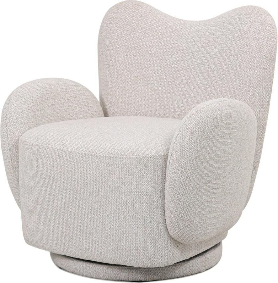 Déja Living DÉJA Living Draaifauteuil Lola Stof Off-White