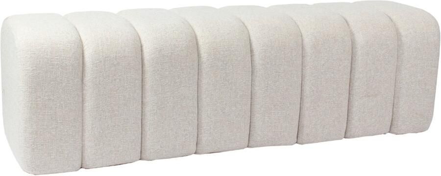 Déja Living DÉJA Living Eetkamerbank Bogense Beige Stof 160x45x48cm