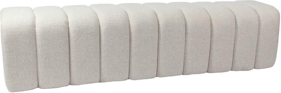 Déja Living DÉJA Living Eetkamerbank Bogense Beige Stof 200x45x48cm