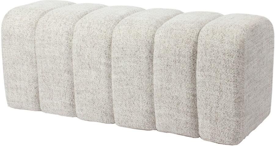 Déja Living DÉJA Living Eetkamerbank Bogense Taupe Stof 120x45x48cm