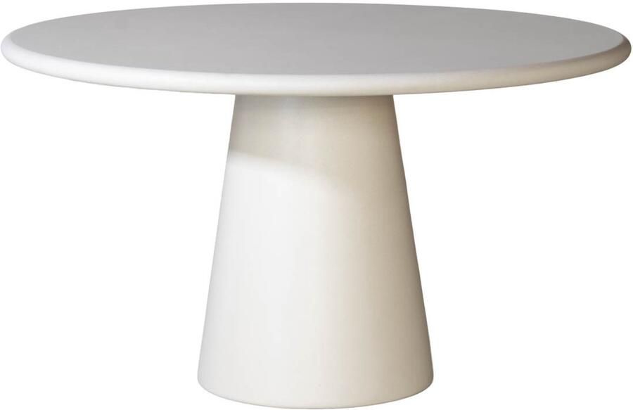 DÉJA Living Eettafel Brunn Rond Beige Eco Composiet 130cm