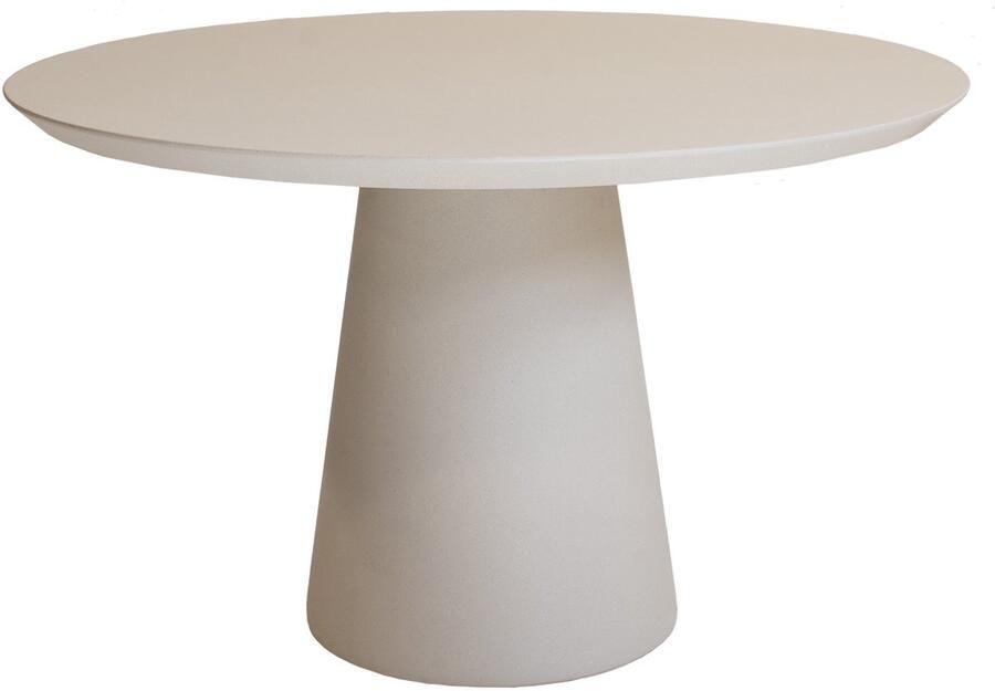 DÉJA Living Eettafel Grabo Beige Eco Composiet 120x120x76cm