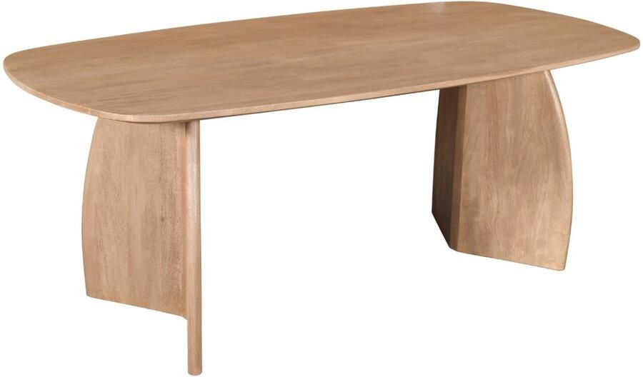 DÉJA Living Eettafel Majada Deens Ovaal Naturel Mangohout 300x100x76cm - Foto 3