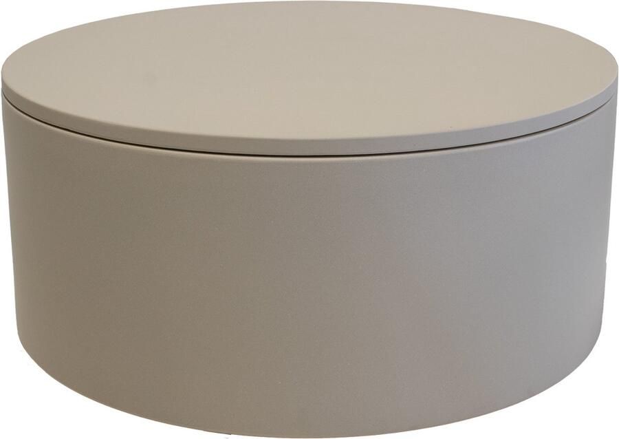 Déja Living DÉJA Living Loungetafel Byske Beige Rond 80x80x35cm