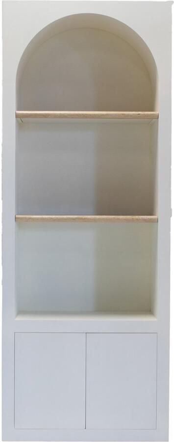 Déja Living DÉJA Living Vakkenkast Vivé Travertin Wit Met Deuren