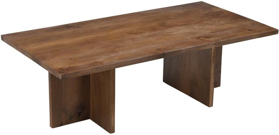 DÉJA Living Salontafel Lohja Rechthoek Donkerbruin Hout 120x60x38cm - Foto 2